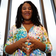 Pulitzer Prize-winning playwright Lynn Nottage poses for photos before receiving the annual iWitness Award, from the Jewish World Watch organization, for her activism to raise awareness about the ongoing conflict and sexual violence against women and girls in Democratic Republic of Congo, during a ceremony in Los Angeles on Oct. 5, 2010.
MARK RALSTON/AFP/Getty Images